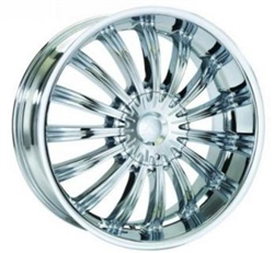 Karizzma KR07 Helios Chrome Center Cap 24"