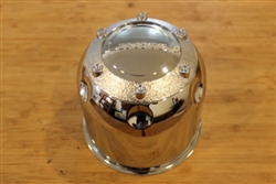 Limited Alloy Wheels Chrome Wheel Rim Push Thru Center Cap 6 Dimples 4.5" Tall