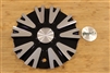 Pinnacle P74 Sage Black Machined Metal Wheel Rim Center Cap P74-2085-AL