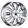 Status 811 Symbol Replacement Chrome Center Cap 22x9.5 24x9.5