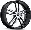 Status 820 Black Fang 24x9 Center Cap