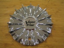 Vision Wheel 454 Shattered Chrome Wheel Rim Center Cap V454-2090CAP LG0909-57