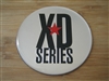 KMC XD Series Monster 778 Chrome/Silver Logo Sticker Only 3 1/16"Diameter