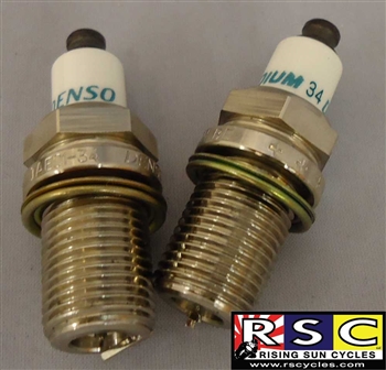 DENSO IRIDIUM RACING - short ceramic W/OUT DETONATION COUNTER - M14x19 16HEX - Replaces NGK R6120-10.5