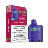 Level X - Drip'n pod 14ml - Berry Lime Ice 20mg