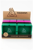 Squadafum Silicone Square Ashtray