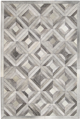 Grey Cow Hide Rug