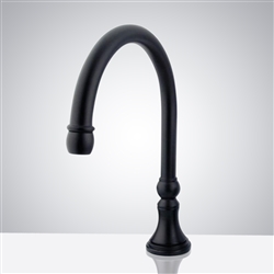 Matte Black Automatic Sensor Touchless Basin Faucet