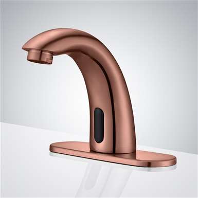 Plato Copper tone Finish Sensor Faucet