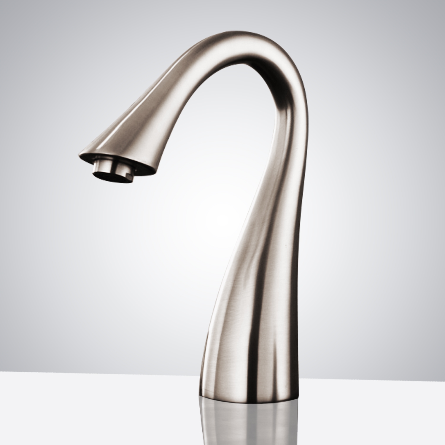 Fontana Commercial Brushed Nickel Touchless Automatic Sensor Hands Free Faucet