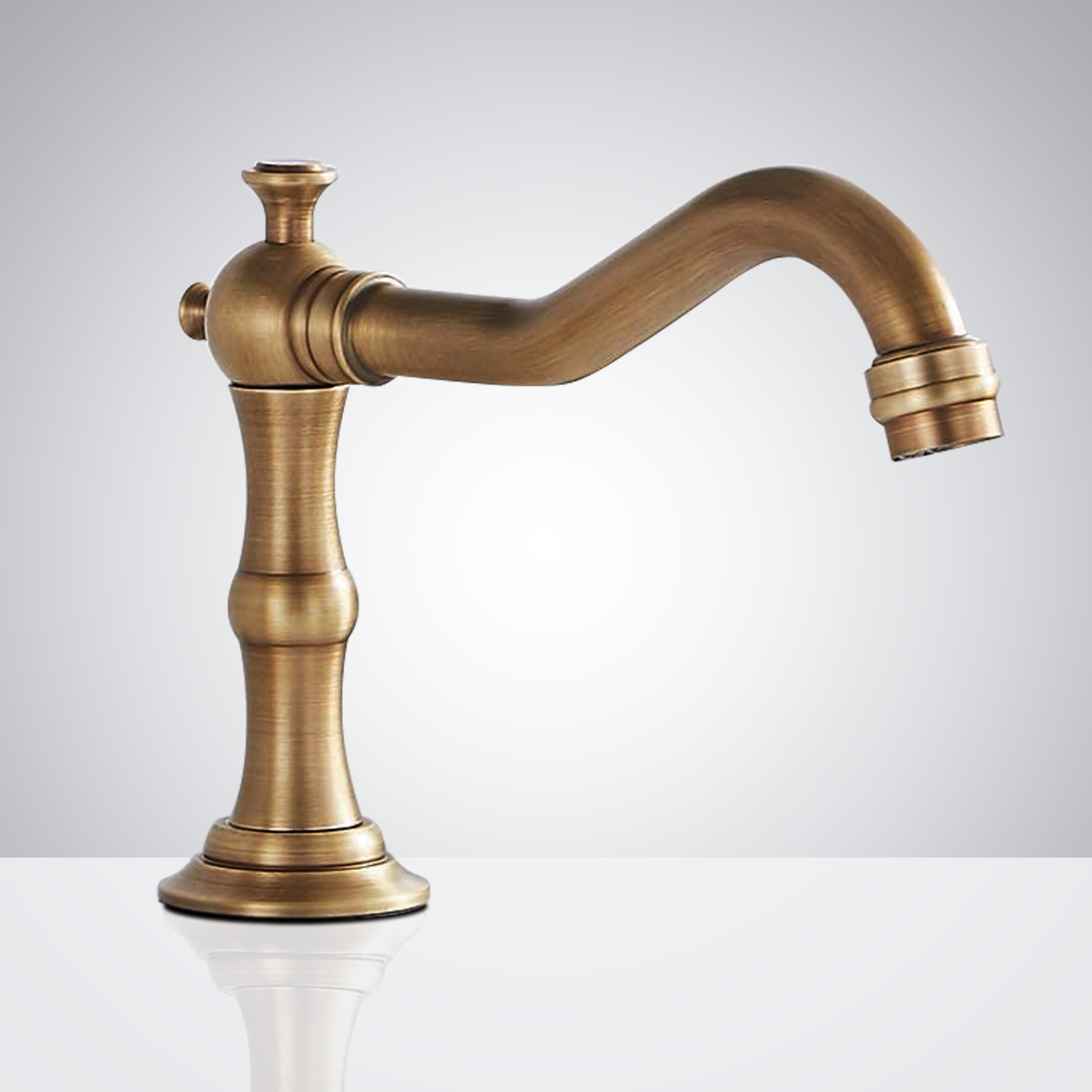 Fontana Commercial Antique Brass Automatic Sensor Faucet