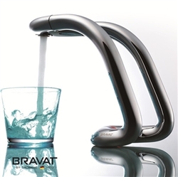Bravat Commercial Automatic Hands Free Aqua Motion Sensor Faucet