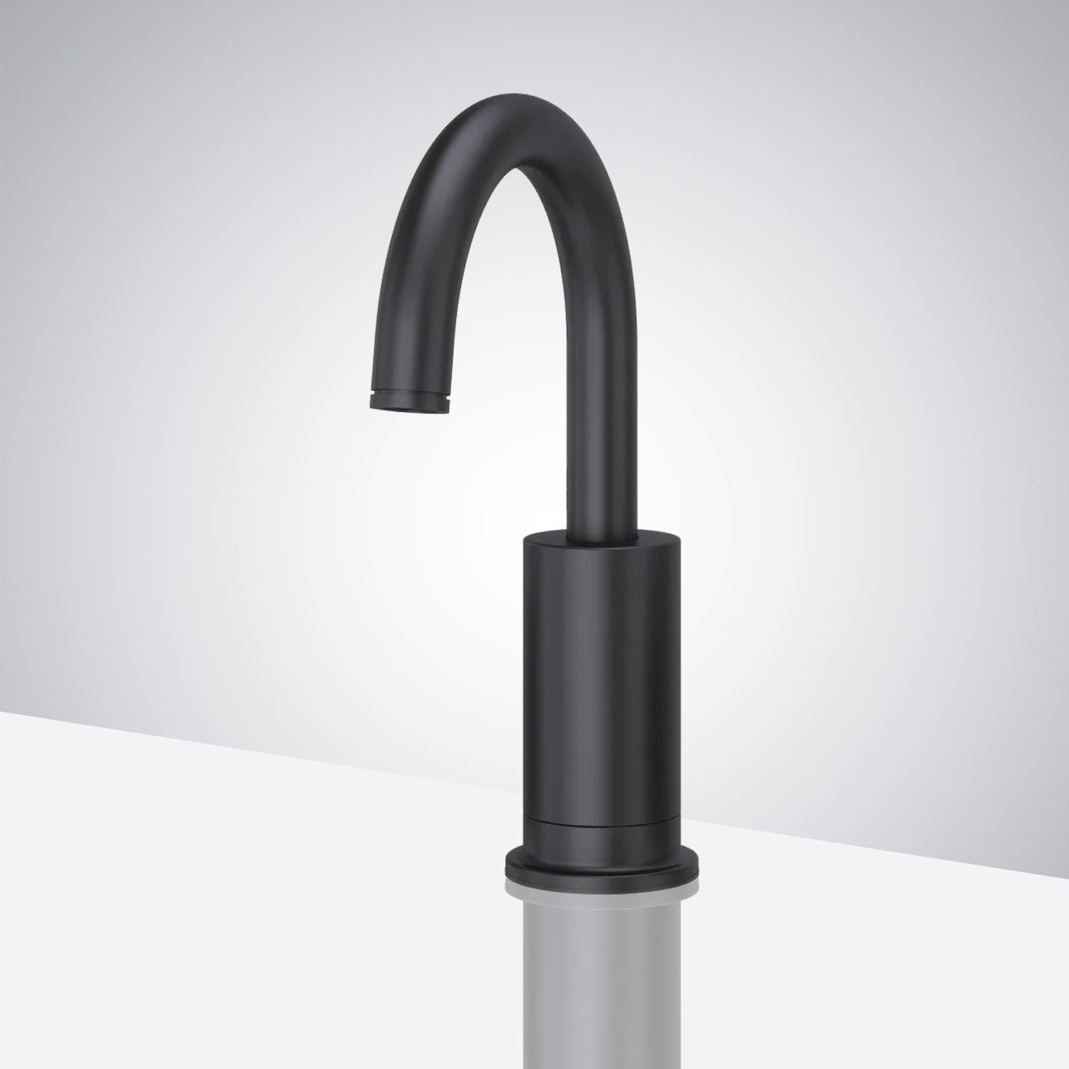 Fontana Commercial Matte Black Touchless Automatic Sensor Hands Free Faucet