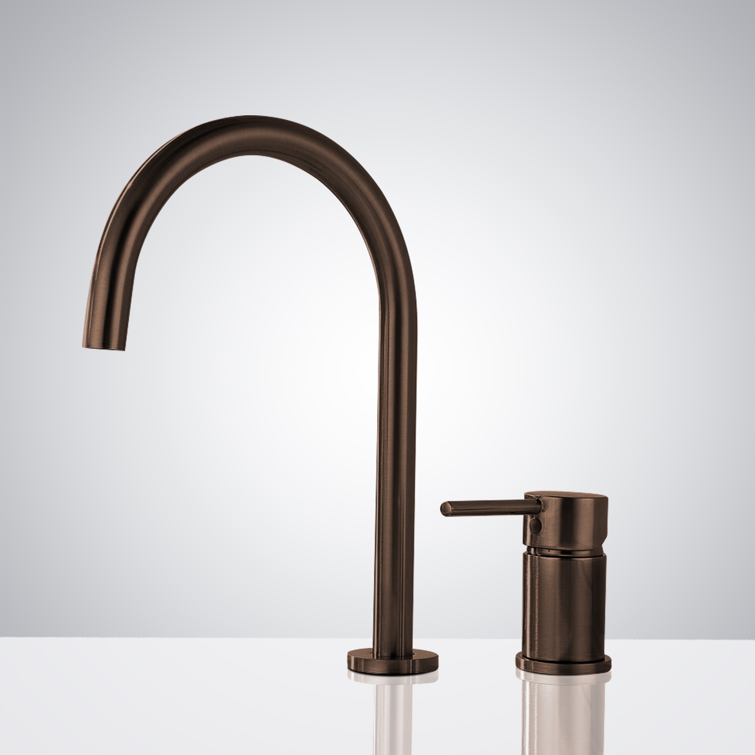 Fontana Commercial Oil Rubbed Bronze Touch less Automatic Sensor Faucet & Manual Soap Dispenser