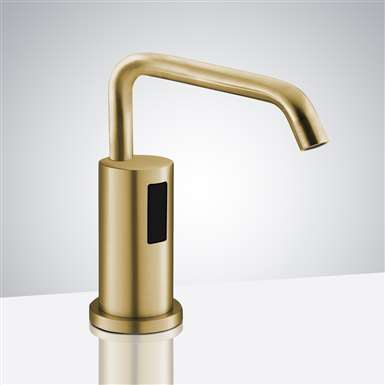 gold soap dispenser