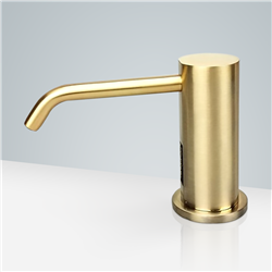 DUPLICATE Fontana Gold Automatic Soap Dispenser - Deck Mounted Commercial Liquid Foam Soap Dispenser