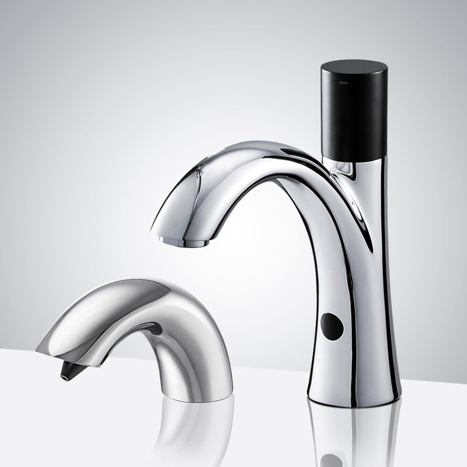 DUPLICATE Fontana St. Gallen Motion Sensor Faucet & Automatic Soap Dispenser for Restrooms