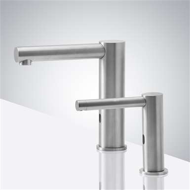 Fontana Dijon Touchless Auto Sensor Faucet & Motion Sensor Soap Dispenser