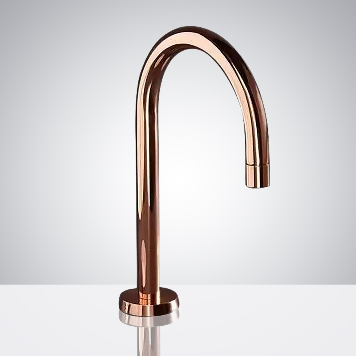 Fontana Commercial Automatic Rose Gold Faucet