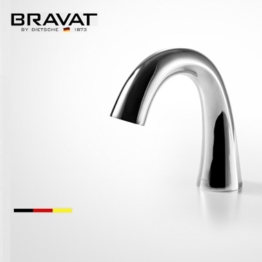 Bravat Chrome Finish Commercial Automatic Electronic Sensor Faucet