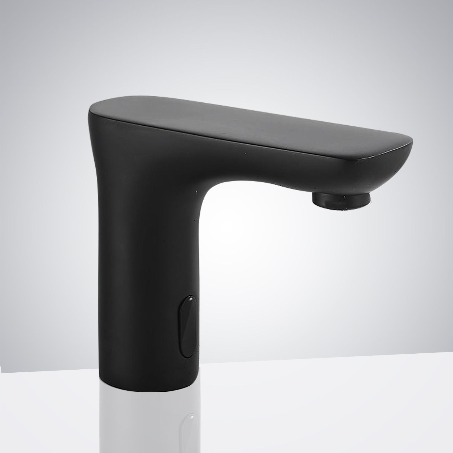 Fontana Touchless Commercial Automatic Sensor Faucet in Matte Black