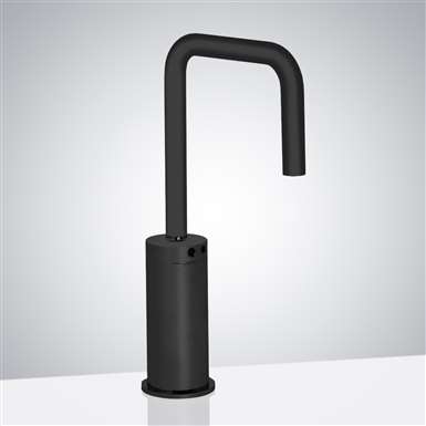 Bavaria Matte Black Inverted-U Automatic Commmercial Sensor Faucet