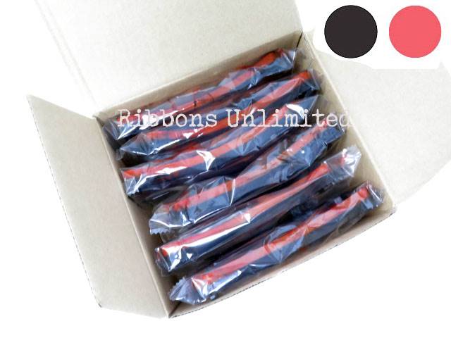 Porelon 11371 Epson ERC 30 34 38 Black Red Ribbons