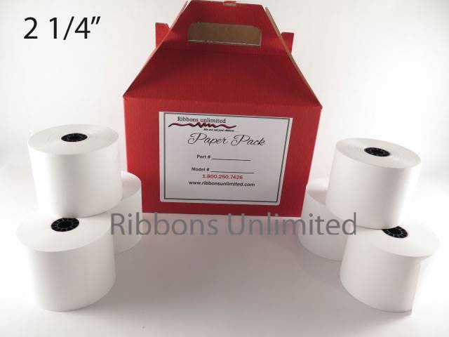 2 1/4X3 Paper Rolls Pack of 6