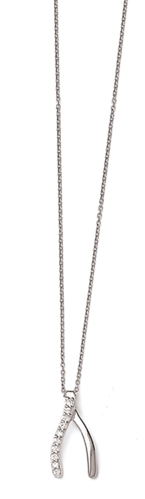 N0062 - Wishbone Pendant with Chain