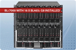 HPE BLc7000 with 16 x BL465c G8 Blades Advanced SAS from Aventis Systems, Inc.