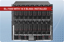 HPE BLc7000 with 16 x BL460c Blades Advanced SATA from Aventis Systems, Inc.