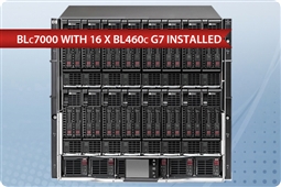 HPE BLc7000 with 16 x BL460c G7 Blades Basic SATA from Aventis Systems, Inc.