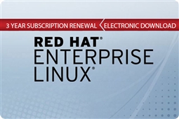 Red Hat Enterprise Linux for Virtual Datacenters Premium Subscription 3 Year (Renewal) Aventis Systems