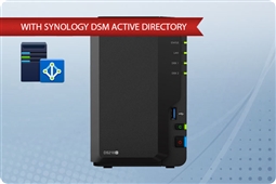 Synology DiskStation DS218+  Plug and Play Active Directory NAS Server from Aventis Systems
