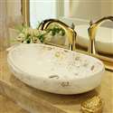 Fontana Vessel Sink and Gold Touchless Motion Sensor Faucet Combo