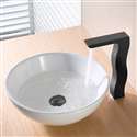 Fontana Vessel Sink with Tower Tall Touchless Motion Sensor Faucet  Combo