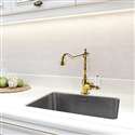 Contemporary Design Brass Luxury Gold Color Kitchen Faucet