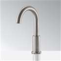 Fontana Chatou Commercial Brushed Nickel Touchless Automatic Sensor Hands Free Faucet
