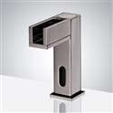 Fontana Brushed Nickel Contemporary Commercial Automatic Waterfall Sensor Faucet