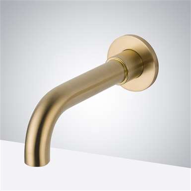Fontana Gold Wall Mount Commercial Sensor Faucet