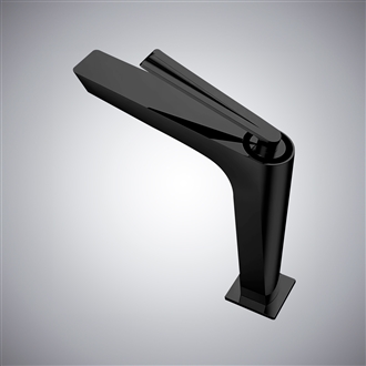 Fontana Matte Black Modern and Tall Basin Faucet