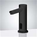 Marsala Minimalist Modern Matte Black Sensor Soap Dispenser