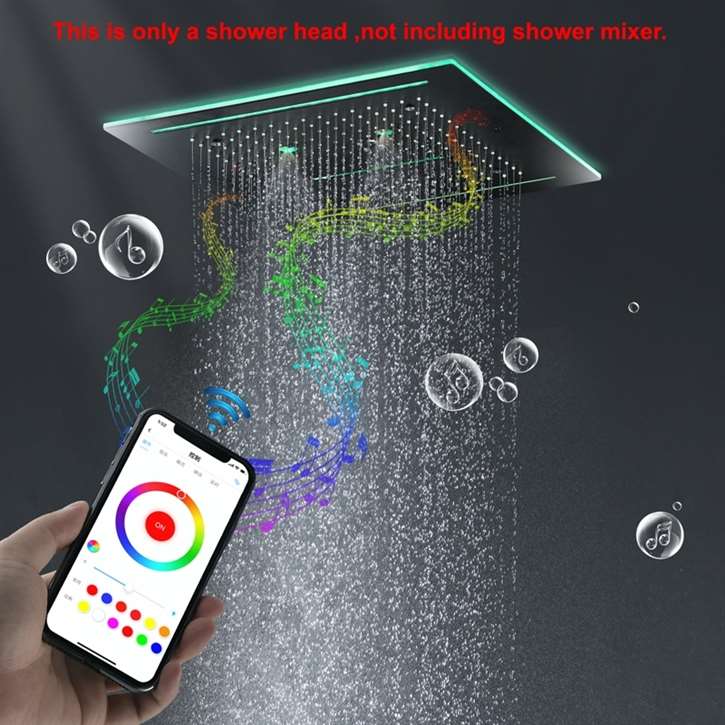 Smart Recessed Shower Head