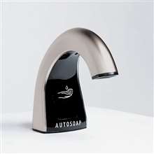 Fontana Cancun Deck Mount Commercial Automatic Brushed Nickel Soap Dispenser