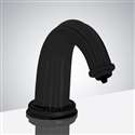 Carpi Deck Mount Black Electronic Soap Dispenser