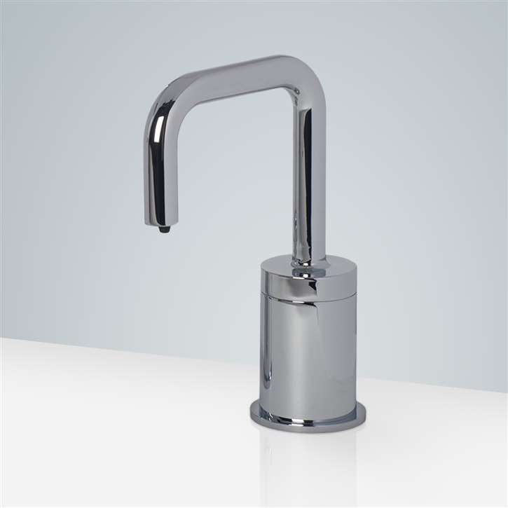 Fontana Peru Commercial Polished Chrome Deck Mount Touchless Electronic Soap Dispenser