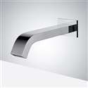 Fontana Milan Commercial Wall Mount Chrome Automatic Sensor Faucet