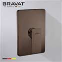 Bravat Light Oil Rubbed Bronze Wall Mounted Shower Valve Mixer