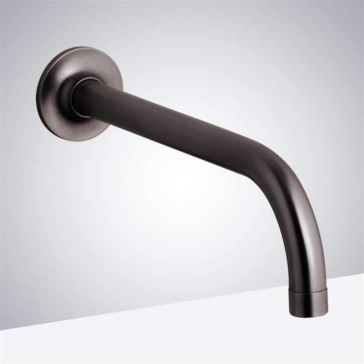 Fontana Dark Oil Rubbed Bronze Wall Mount Commercial Automatic Sensor Faucet With Insight Infrared Technology