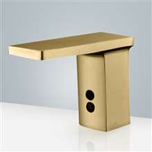 Fontana Commercial Brushed Gold Automatic Sensor Faucet